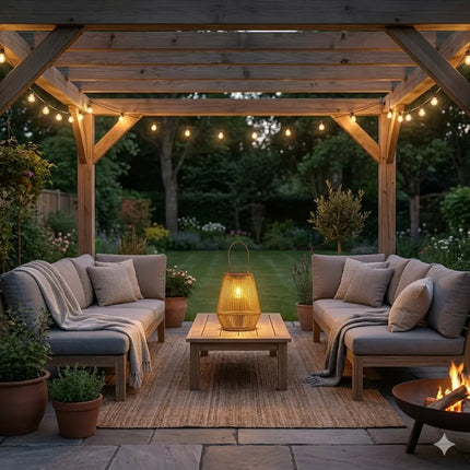 solar lantaarn bali buiten